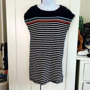 Boden 100% Baumwolle cotton dress swim cover up with cap sleeves 8p